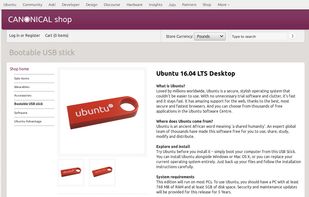 Canonical Shop screenshot 1