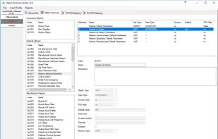 CanOpen EDS GUI editor screenshot 1