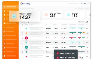 Canopy RMM screenshot 1