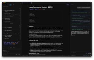 Edit notes by talking with local AI chat agent.