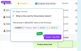 Canva Sheets screenshot 3
