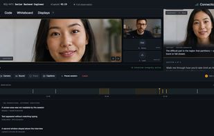 secure online interviewing platform
