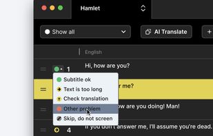 Captitles screenshot 1
