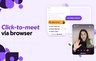 Add an interactive button to your site that lets visitors pick their own buyer journey.