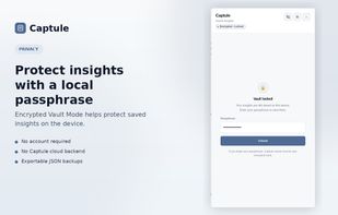 Protect with a passphrase 