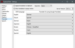 Capture2text screenshot 1