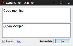 Capture2text screenshot 2