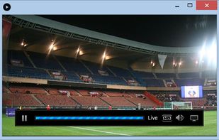 Live TV and recording
Watch live TV, by right-clicking on the logo of a channel.
Record the TV while choosing a duration, and change the duration at will during recording.
Note that the reliability of this feature depends entirely on the availability of video streams on the servers of the channels as well as the quality of your Internet connection, since these recordings are based on the principle of downloading video content, even if this is live content.