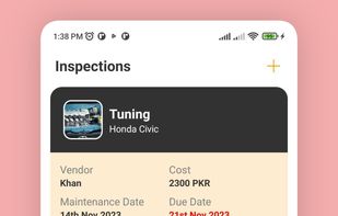 Car Maintenance Tracking screenshot 1
