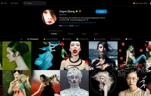 Online / Web - Developer's portfolio page, Photography album. 2025-06-04.