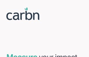 Carbn: Cut Carbon Footprint screenshot 1