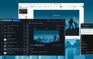 Carbonio screenshot 1