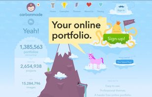 Carbonmade screenshot 1