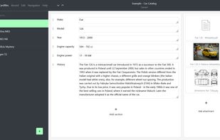 Cardfile.it screenshot 1