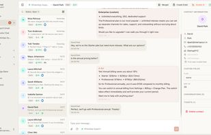 chat_inbox ? "AI handles conversations across Web, WhatsApp & Email"