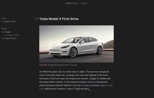 Caret Markdown Editor screenshot 1
