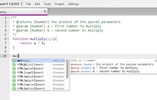 Caret-T screenshot 1