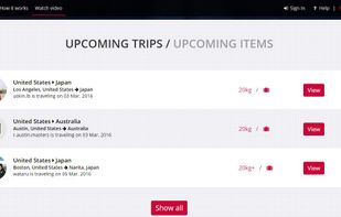 cargo2share screenshot 2
