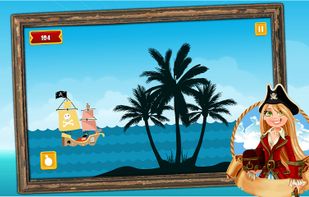 Caribbean Sea Pirates: A War screenshot 1