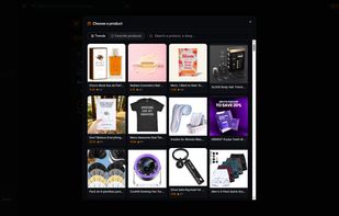 Products we offer that are available on TikTok Shop.