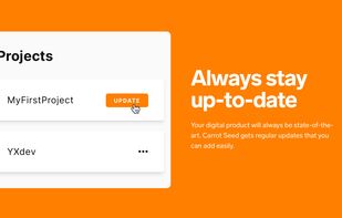 The Software as a Service development tool Carrot Seed updates all you dependencies for you.