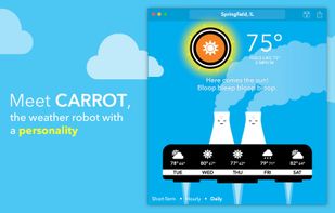 CARROT Weather screenshot 1