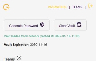 Admin vault edit panel - mobile