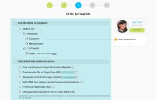 MIgration options