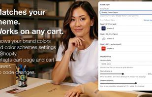 Cart progress bar that matches your store theme and works on any cart, with no code changes.