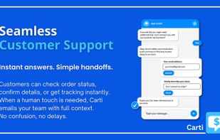 Easily handoff AI chats to your customer support team