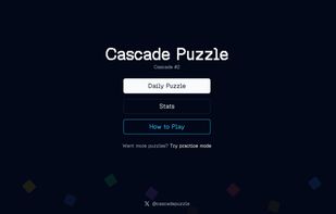 Cascade Puzzle screenshot 1