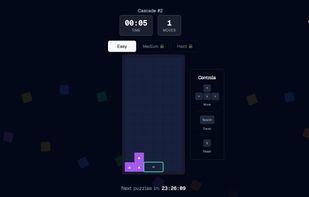 Cascade Puzzle screenshot 1