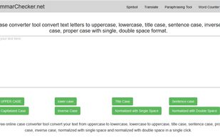 Case Converter - GrammarChecker.net screenshot 1