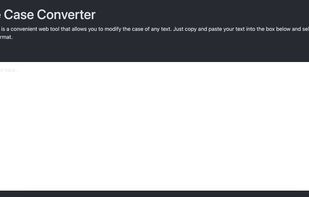CaseConvertOnline screenshot 1