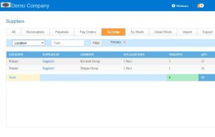 Cash Flow Inventory screenshot 2