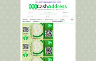 CashAddress screenshot 2