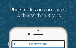 Place trades on currencies with les than 3 taps