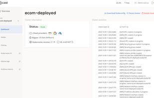 CAST AI screenshot 1