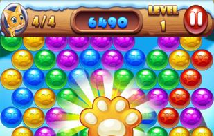 Cat Bubble Shooter Rescue screenshot 2