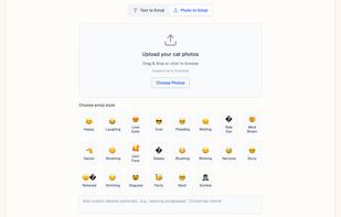 Cat Emoji Generator screenshot 1