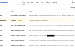 Message list
