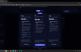 Plans from $16.99 per month
