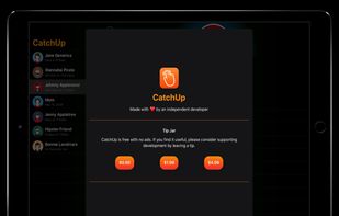 Catchup: Stay in Touch screenshot 2