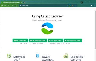 Catsxp Browser screenshot 1