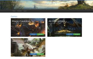 Cauldron VTT screenshot 1