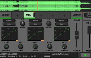 Caustic Mastering screenshot 1