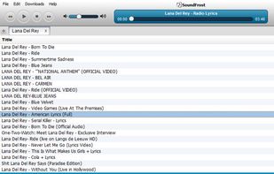 SoundFrost screenshot 1