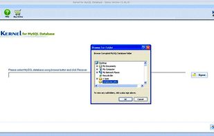 Kernel for MySQL Database Recovery screenshot 1