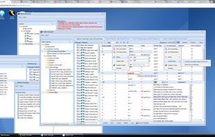 inline editing, data validation, dropdown menus, filtering, batch updating, saving views, etc.