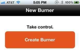 Burner screenshot 1